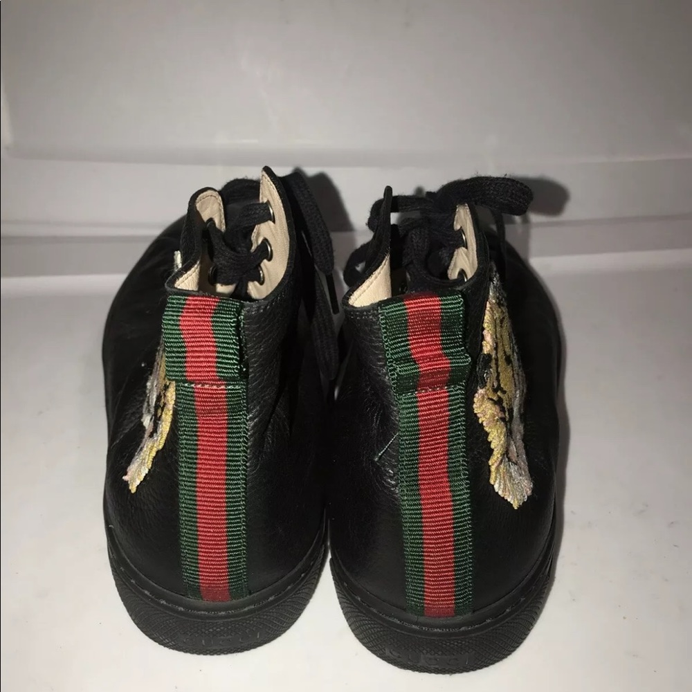 Gucci leather high ‘tiger’ - Picture 5 of 10